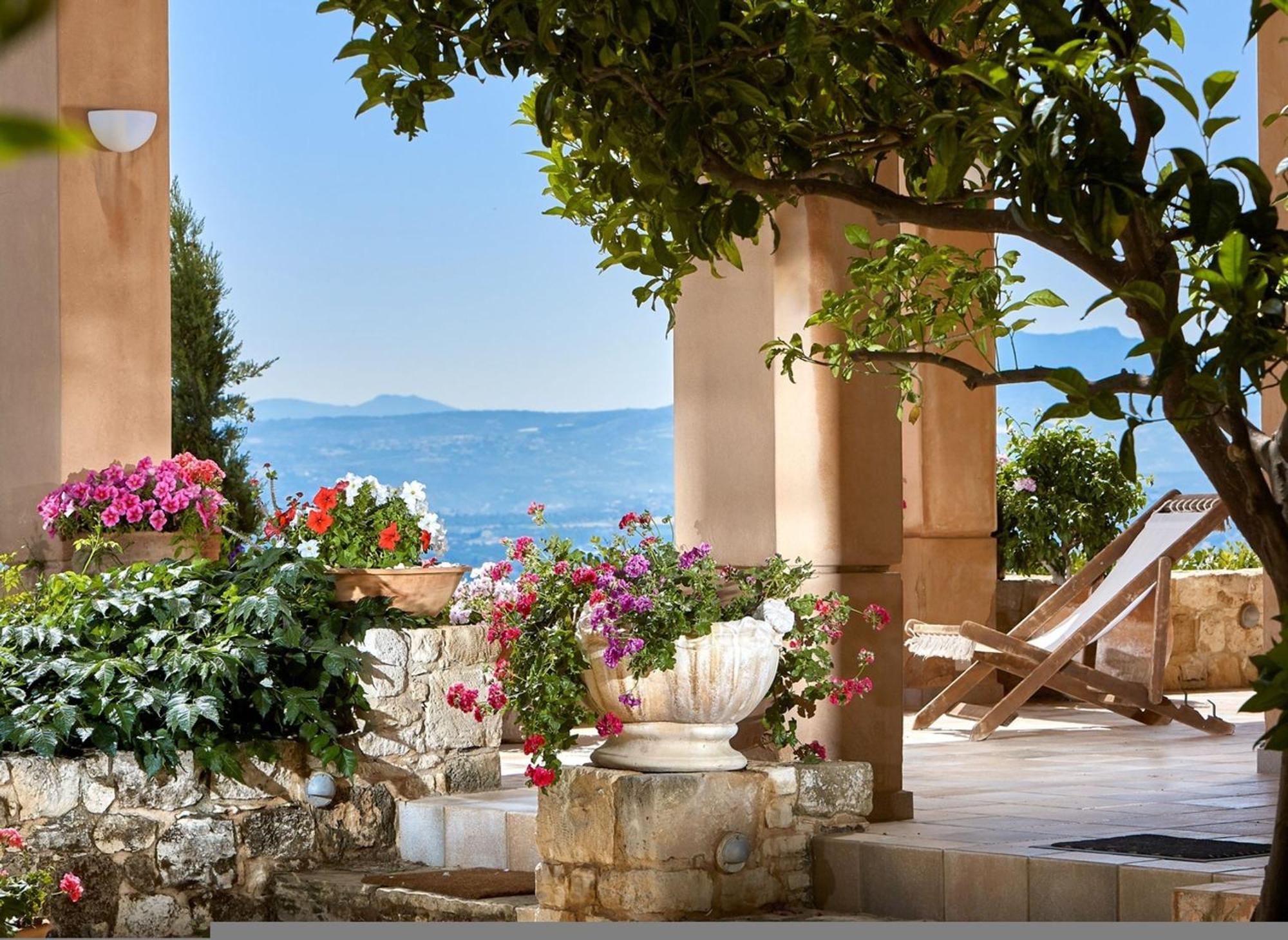 Villa Vollard With Amazing View Pool Heraklion  Exterior photo
