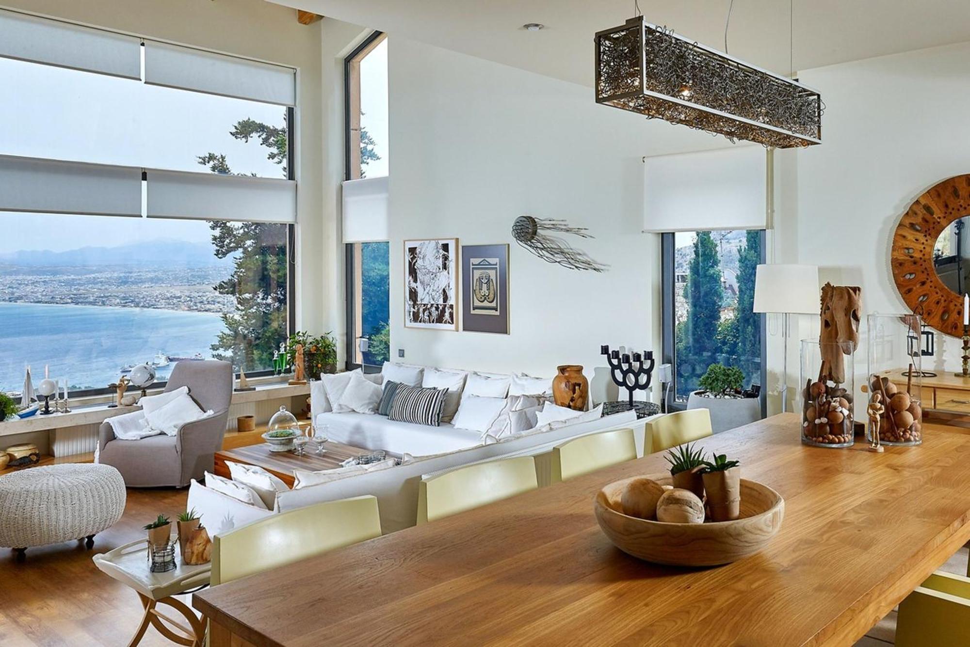 Villa Vollard With Amazing View Pool Heraklion  Exterior photo